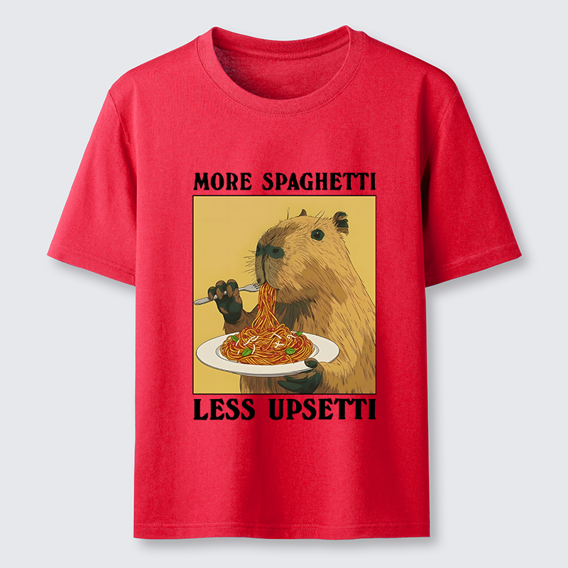 Tokyo-Tiger Capybara Eating Pasta Classic T-Shirt