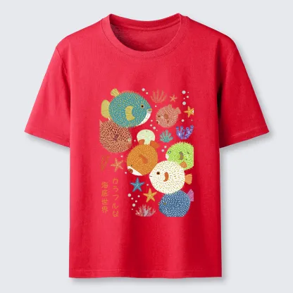 Tokyo-Tiger Japanese Fish Kanji Classic T-Shirt