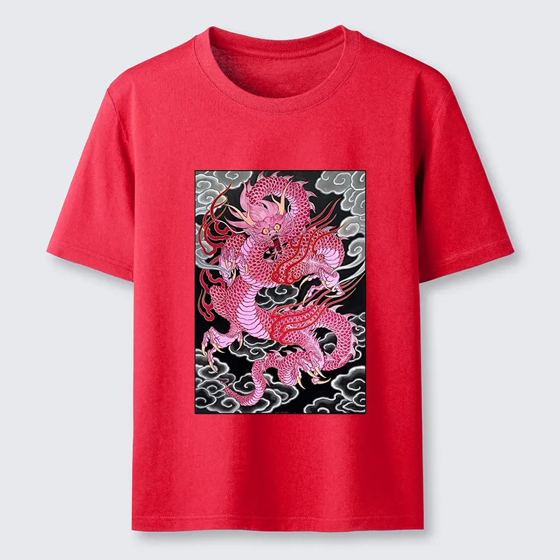 Tokyo-Tiger Pink Dragon Classic T-Shirt