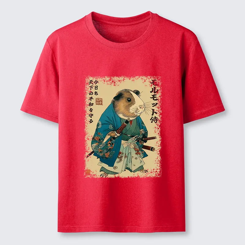 Tokyo-Tiger Peacekeeper Guinea Samurai Classic T-Shirt