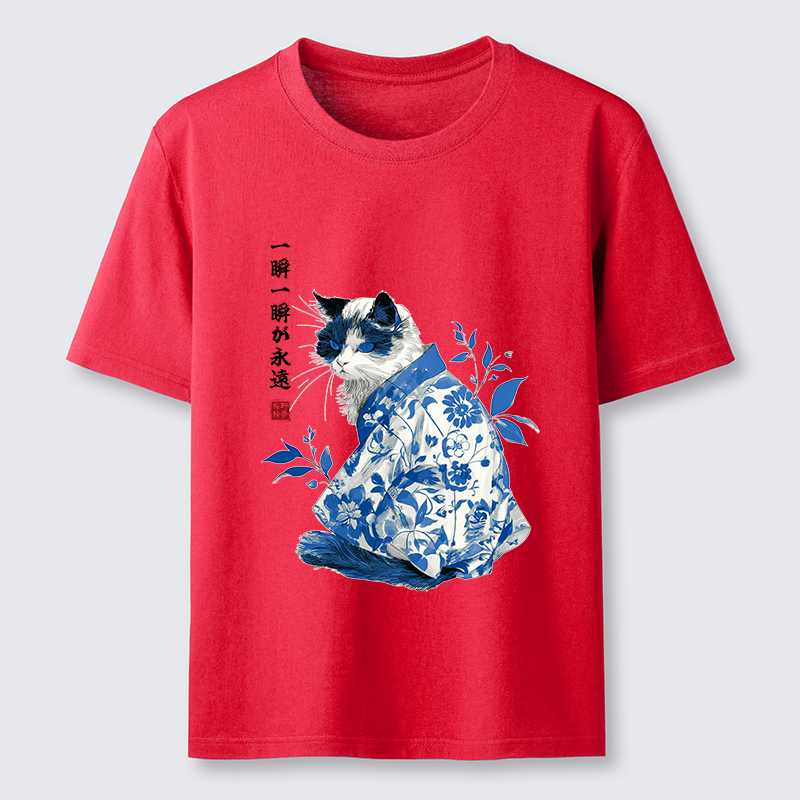 Tokyo-Tiger Cat：One Moment, One Eternity Classic T-Shirt