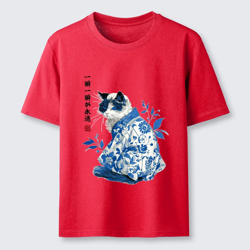 Tokyo-Tiger Cat：One Moment, One Eternity Classic T-Shirt