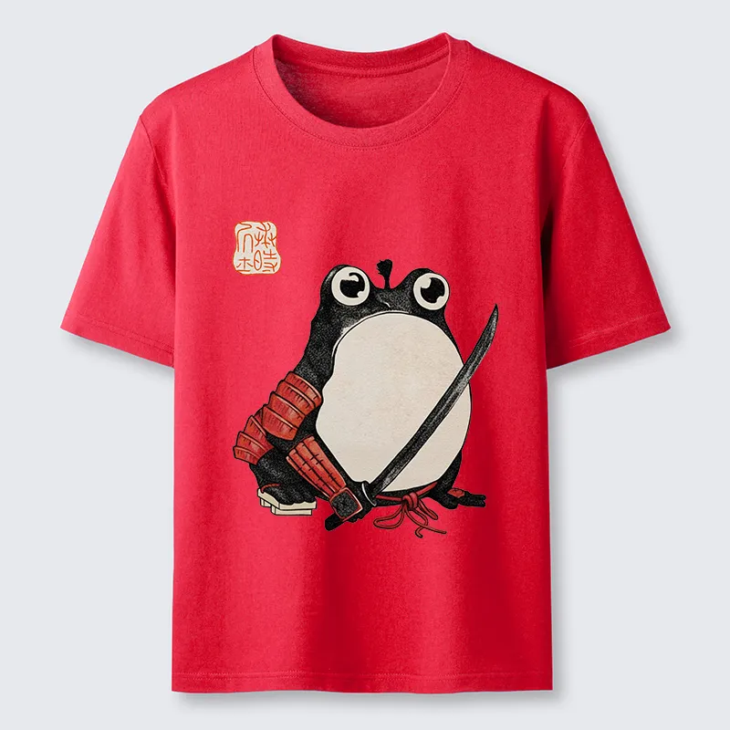 Tokyo-Tiger Silly Samurai Frog Classic T-Shirt