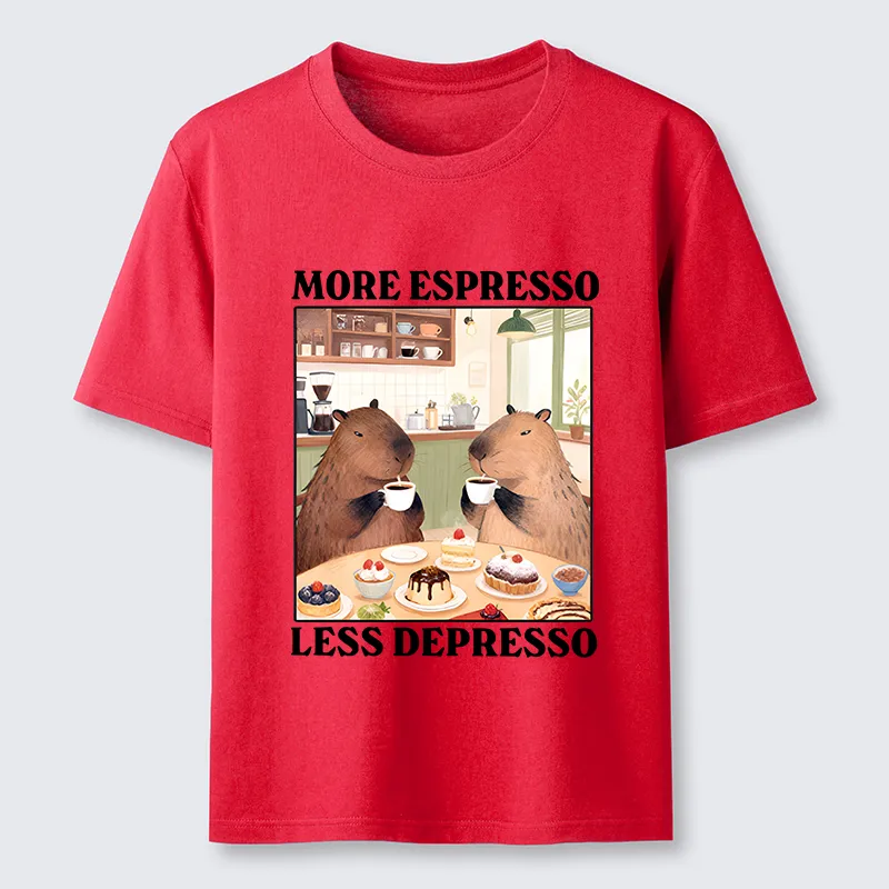 Tokyo-Tiger Capybaras Drink More Coffee Classic T-Shirt