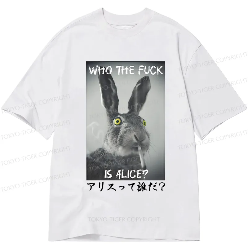 Tokyo-Tiger Who Is Alice? Classic T-Shirt