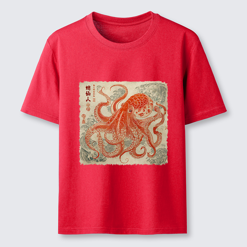 Tokyo-Tiger Octopus Sage Classic T-Shirt