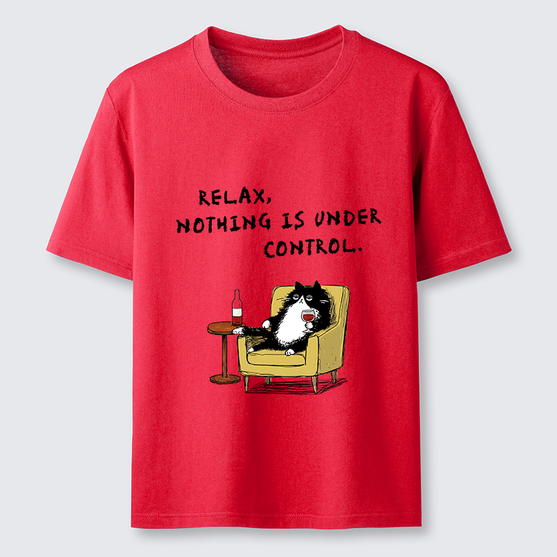 Tokyo-Tiger Unavailable Cat: Nothing Is Under Control Classic T-Shirt
