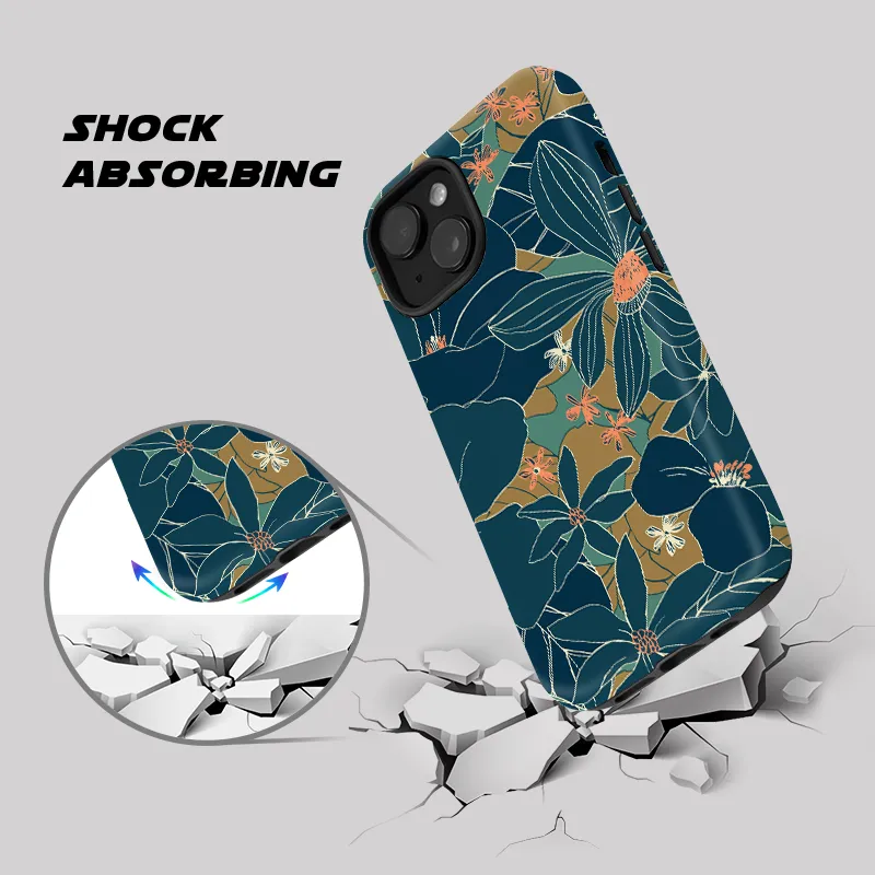 Tokyo-Tiger Blooming Flowers Phone Case