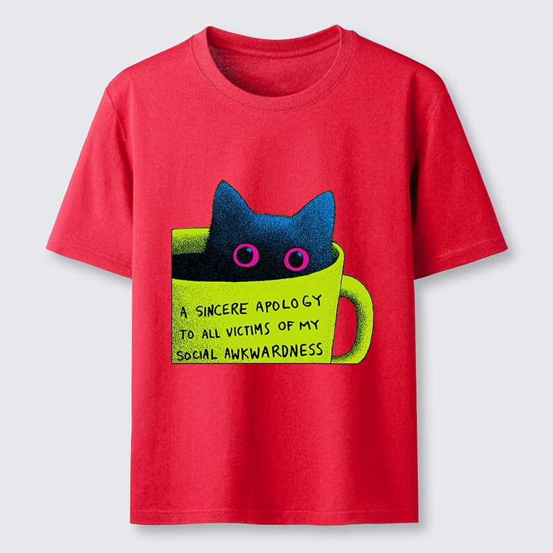 Tokyo-Tiger Social Awkward Cat Classic T-Shirt