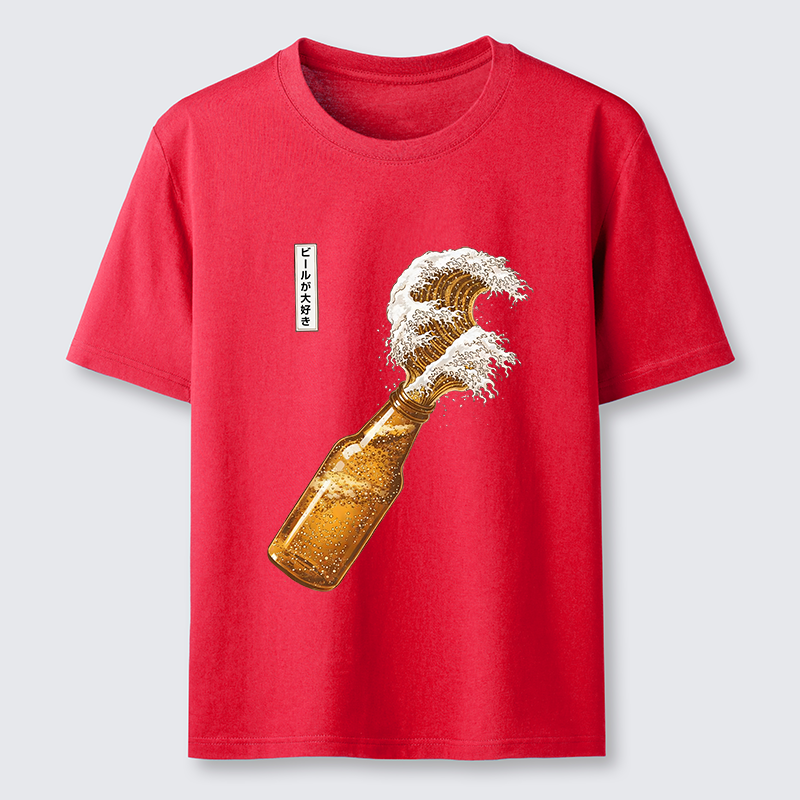 Tokyo-Tiger Beer Wave Classic T-Shirt