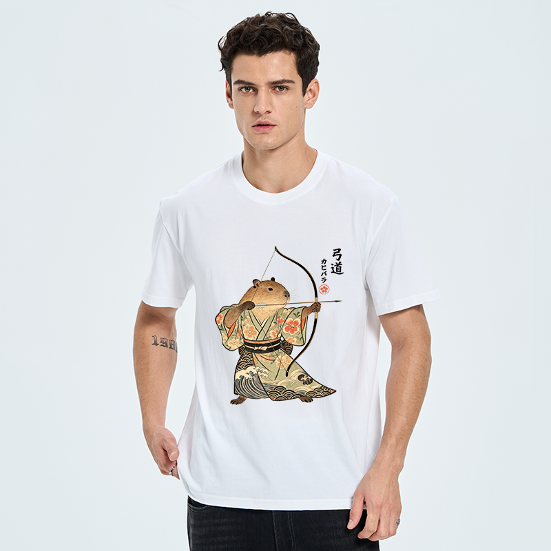 Tokyo-Tiger Capybara Archery Classic T-Shirt