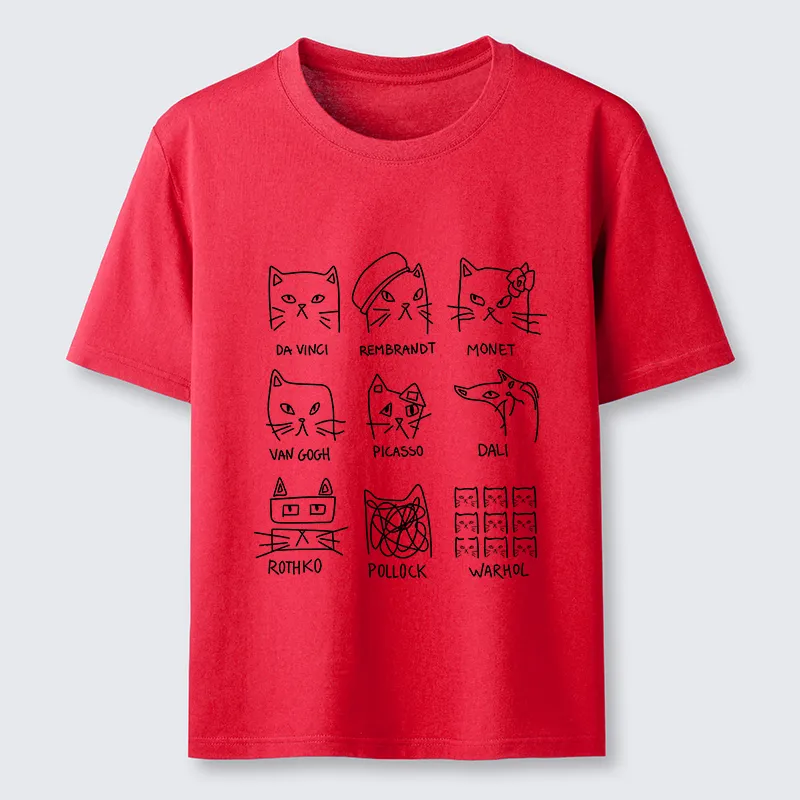 Tokyo-Tiger Artistic Cats Classic T-Shirt