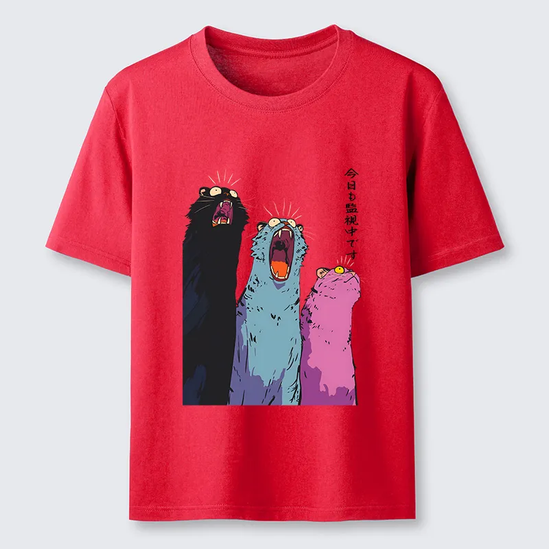 Tokyo-Tiger Howling Cat Classic T-Shirt