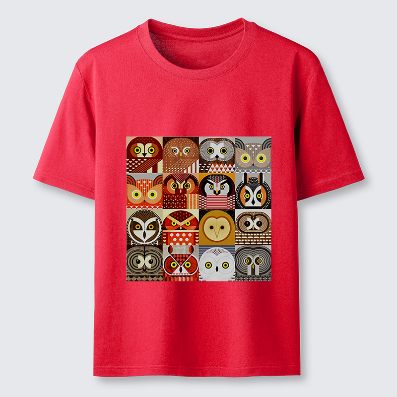 Tokyo-Tiger All Kinds Of Owls Classic T-Shirt
