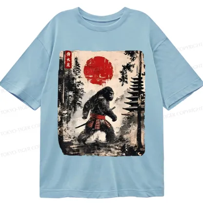 Tokyo-Tiger Japanese Samurai Bigfoot Classic T-Shirt