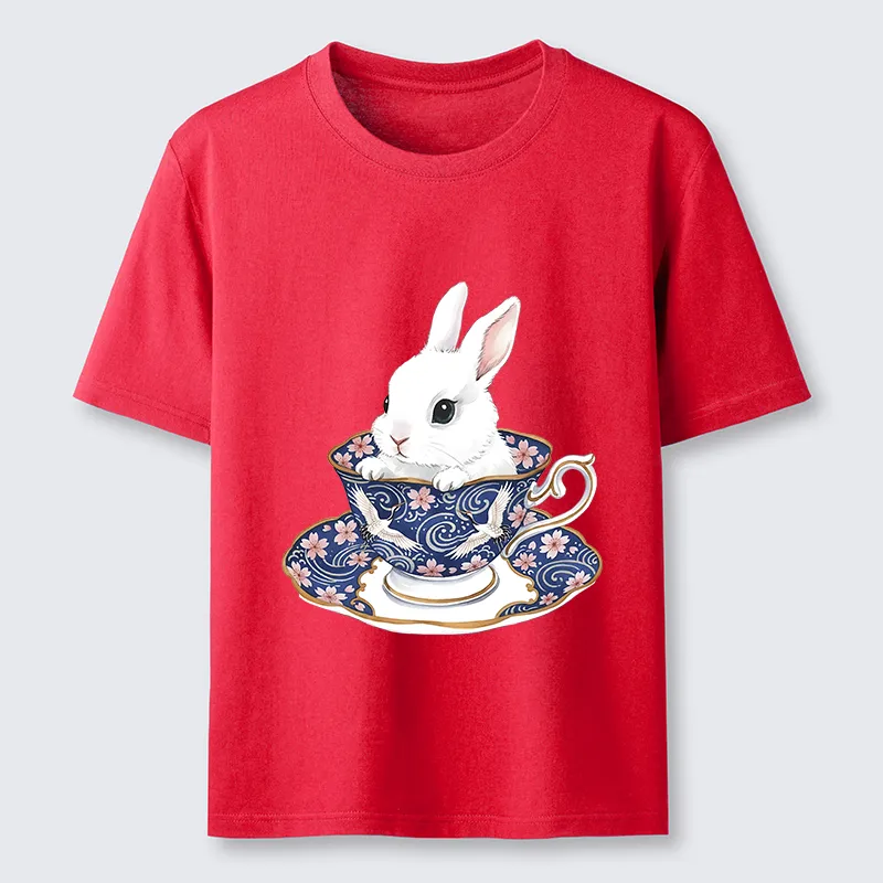Tokyo-Tiger Cute Rabbit Tea Set Classic T-Shirt