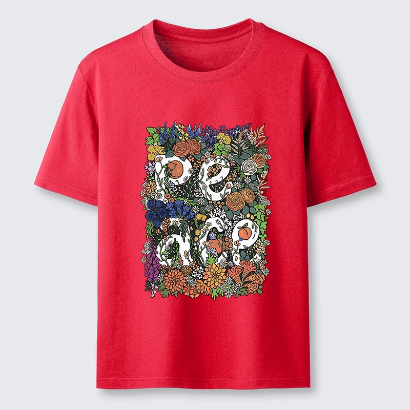 Tokyo-Tiger Peace In Flowers Classic T-Shirt