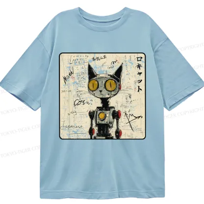 Tokyo-Tiger Robot Cat Classic T-Shirt