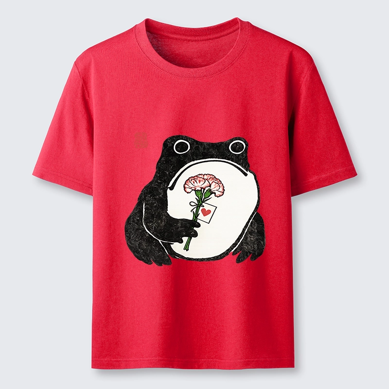 Tokyo-Tiger The Frog Holding A Carnation Classic T-Shirt