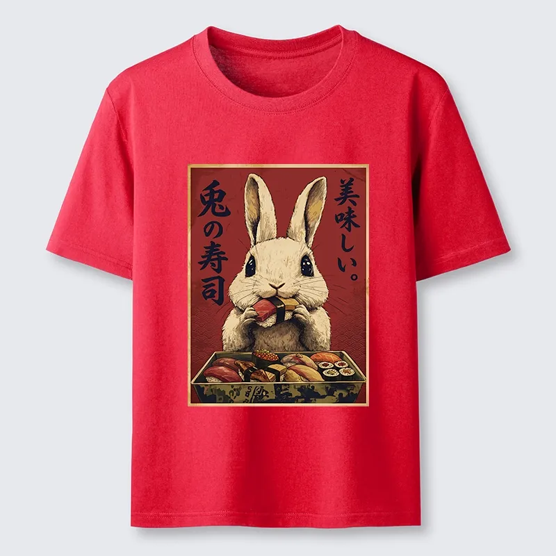 Tokyo-Tiger Rabbit’s Sushi Feast Classic T-Shirt