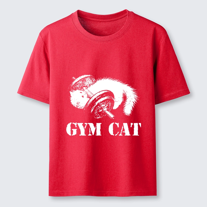 Tokyo-Tiger Cat Pumping Iron At The Gym Classic T-Shirt