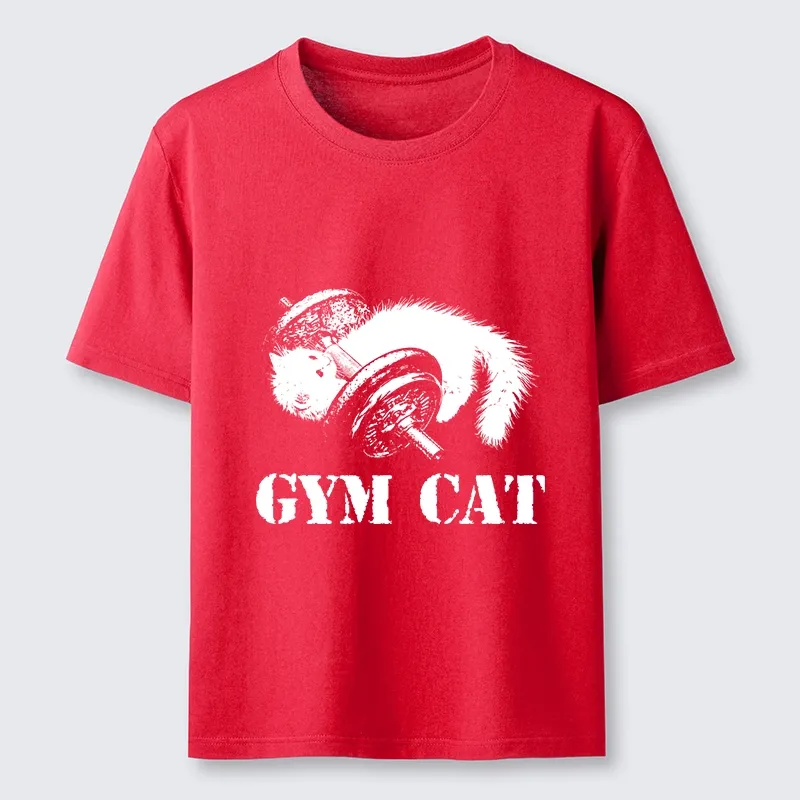 Tokyo-Tiger Cat Pumping Iron At The Gym Classic T-Shirt