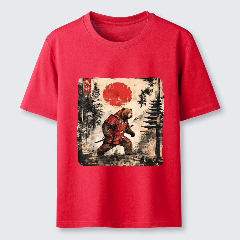 Tokyo-Tiger Japanese Samurai Bear With Katana Classic T-Shirt