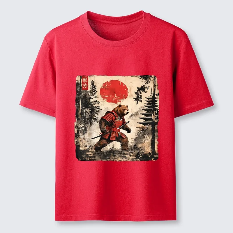 Tokyo-Tiger Japanese Samurai Bear With Katana Classic T-Shirt