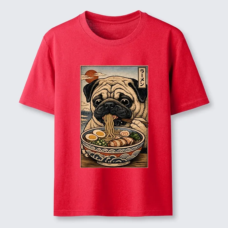 Tokyo-Tiger Ramen Time For The Pug Classic T-Shirt