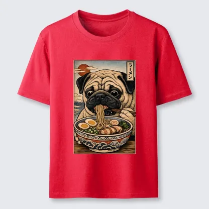 Tokyo-Tiger Ramen Time For The Pug Classic T-Shirt