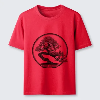 Tokyo-Tiger Bonsai Pine Tree Art Classic T-Shirt
