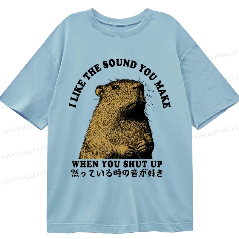 Tokyo-Tiger I Like The Sound Of Silence Classic T-Shirt