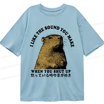 Tokyo-Tiger I Like The Sound Of Silence Classic T-Shirt