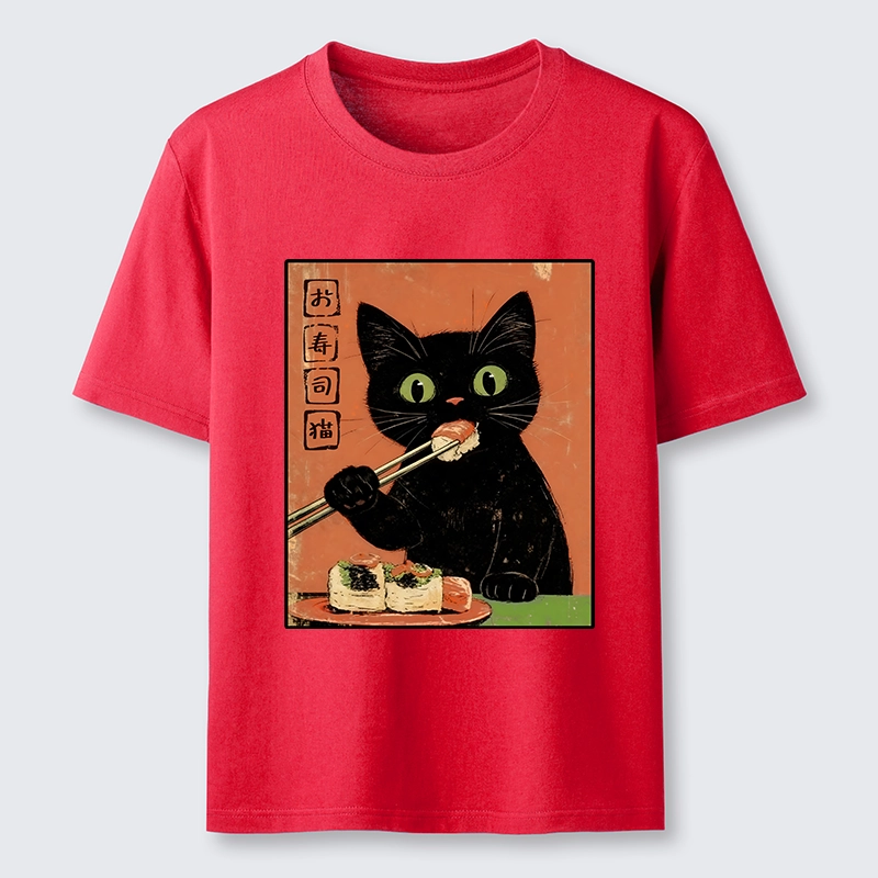 Tokyo-Tiger Japanese Style Sushi Cat Art Classic T-Shirt