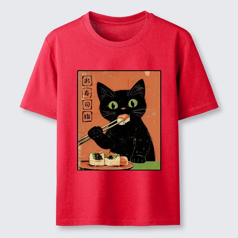 Tokyo-Tiger Japanese Style Sushi Cat Art Classic T-Shirt