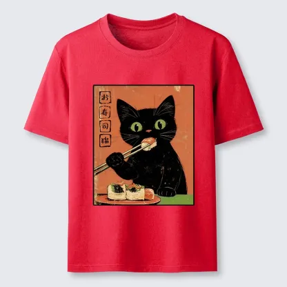 Tokyo-Tiger Japanese Style Sushi Cat Art Classic T-Shirt
