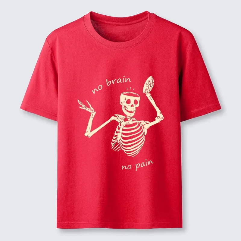 Tokyo-Tiger Skeletons Feel No Pain Classic T-Shirt