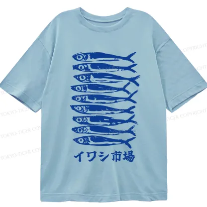Tokyo-Tiger Sardine Market Classic T-Shirt