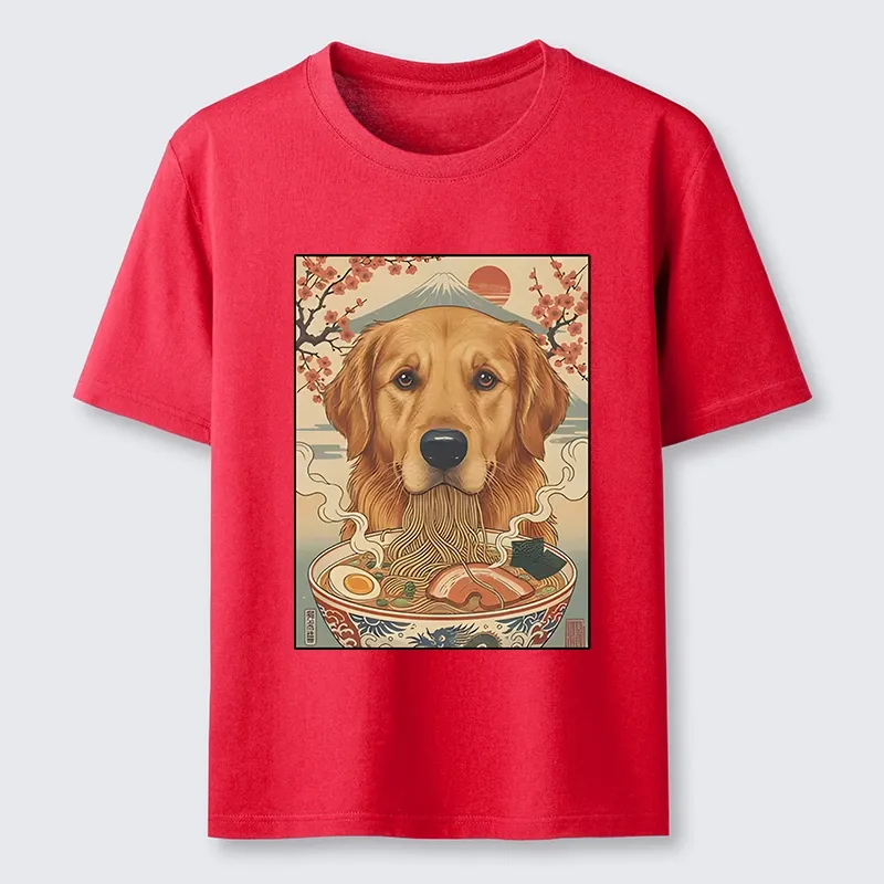 Tokyo-Tiger Japanese Style Dog Ramen Meme Classic T-Shirt