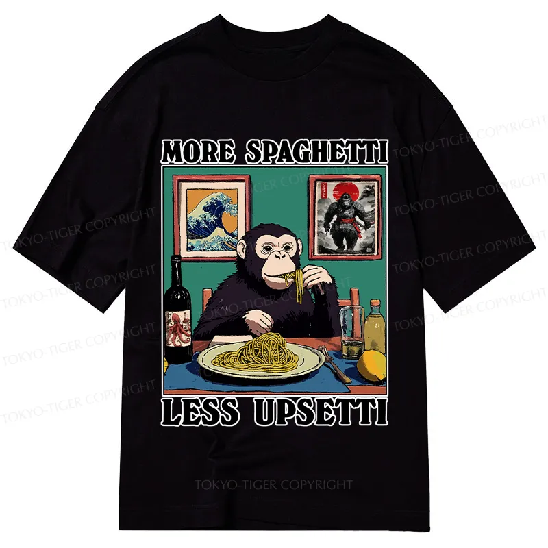 Tokyo-Tiger More Spaghetti Less Upset Bigfoot Classic T-Shirt