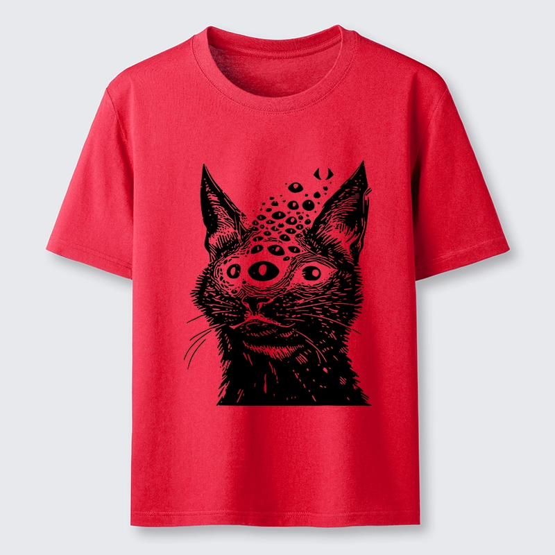 Tokyo-Tiger Trippy Cat Third Eye Meme Classic T-Shirt