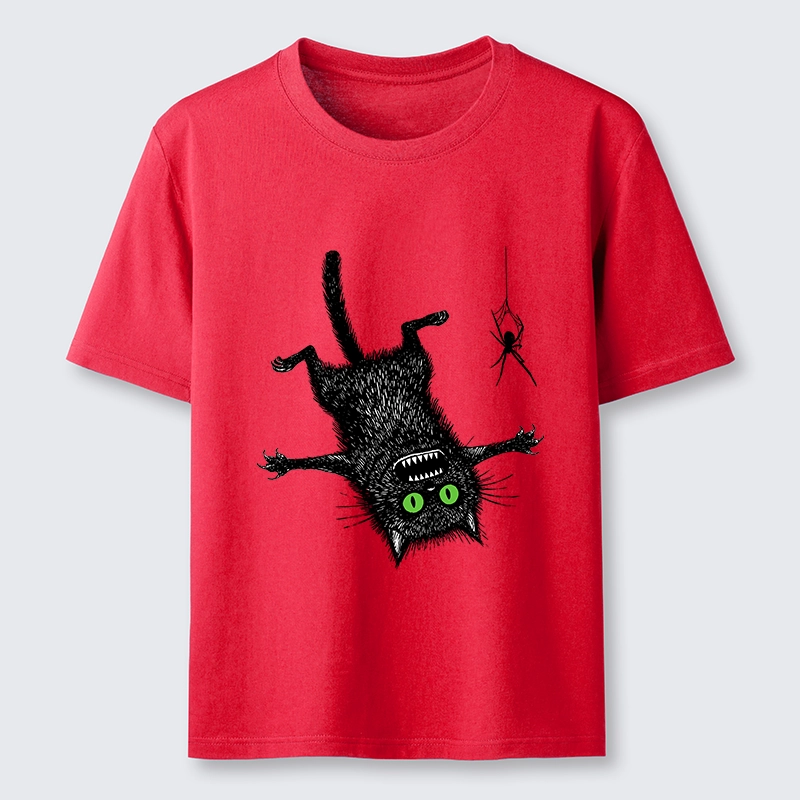 Tokyo-Tiger Scared Cat Vs Spider Prank Classic T-Shirt