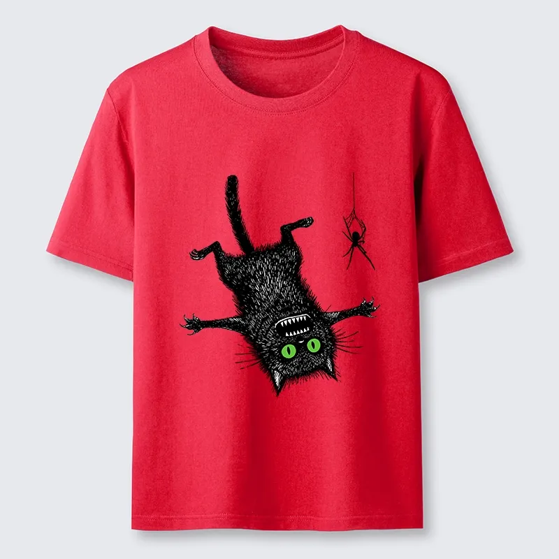 Tokyo-Tiger Scared Cat Vs Spider Prank Classic T-Shirt