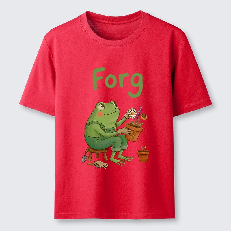 Tokyo-Tiger Cute Frog Gardening Meme Classic T-Shirt