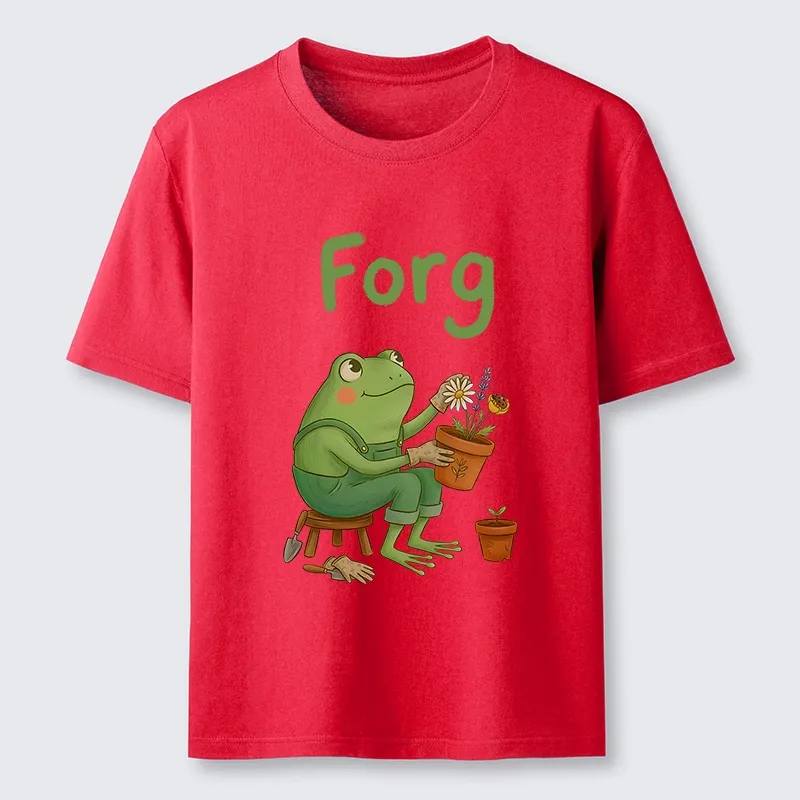 Tokyo-Tiger Cute Frog Gardening Meme Classic T-Shirt
