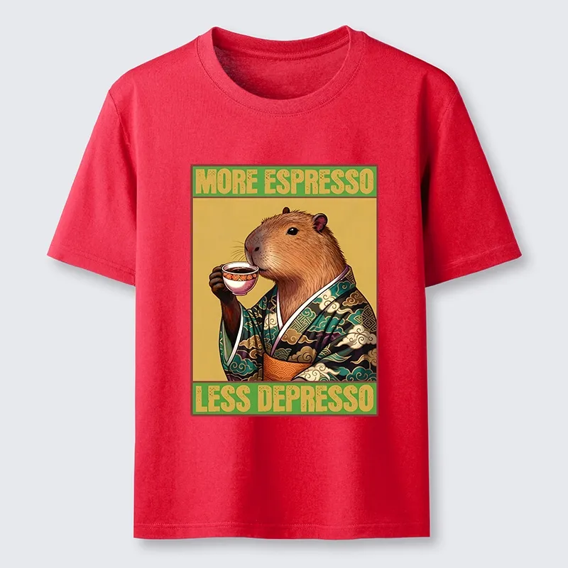 Tokyo-Tiger Capybara Coffee Break Classic T-Shirt