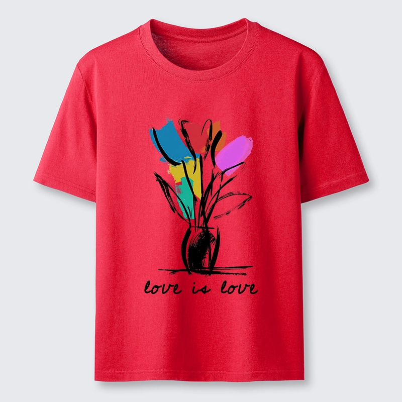 Tokyo-Tiger Pride Tulip Love Is Love Classic T-Shirt