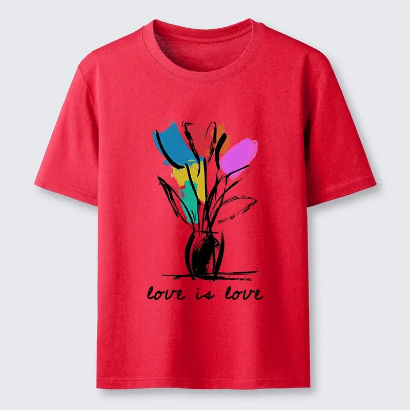 Tokyo-Tiger Pride Tulip Love Is Love Classic T-Shirt