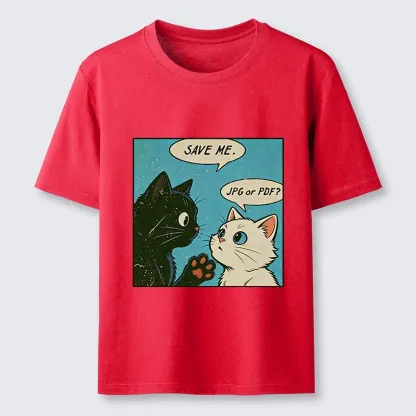 Tokyo-Tiger Black White Cat Office Meme Classic T-Shirt