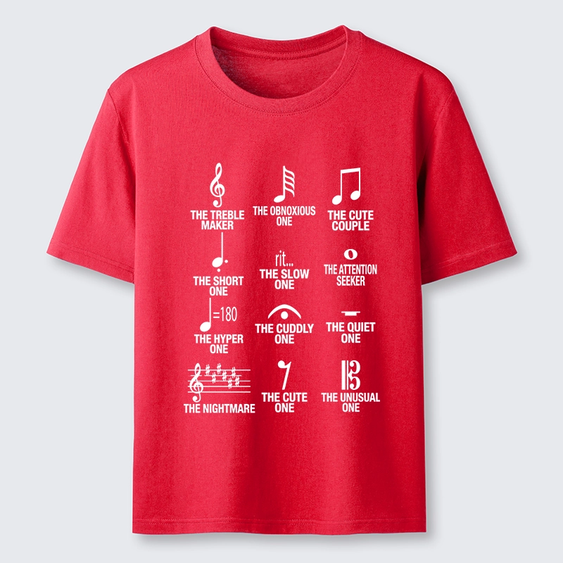 Tokyo-Tiger Musician With Note Types Classic T-Shirt